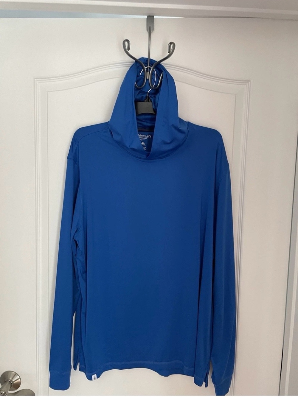 johnnie-O Talon Performance Hoodie Pullover XL Blue New